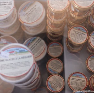Vente de glaces artisanales à la ferme à Droué (41), Loir et Cher